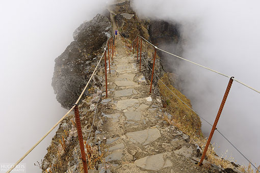 Highest Peaks of Madeira Footpath Areeiro - Pico Ruivo